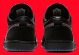  Giày Nam Nike Air Jordan 1 Low 'Black Red Orbit' 