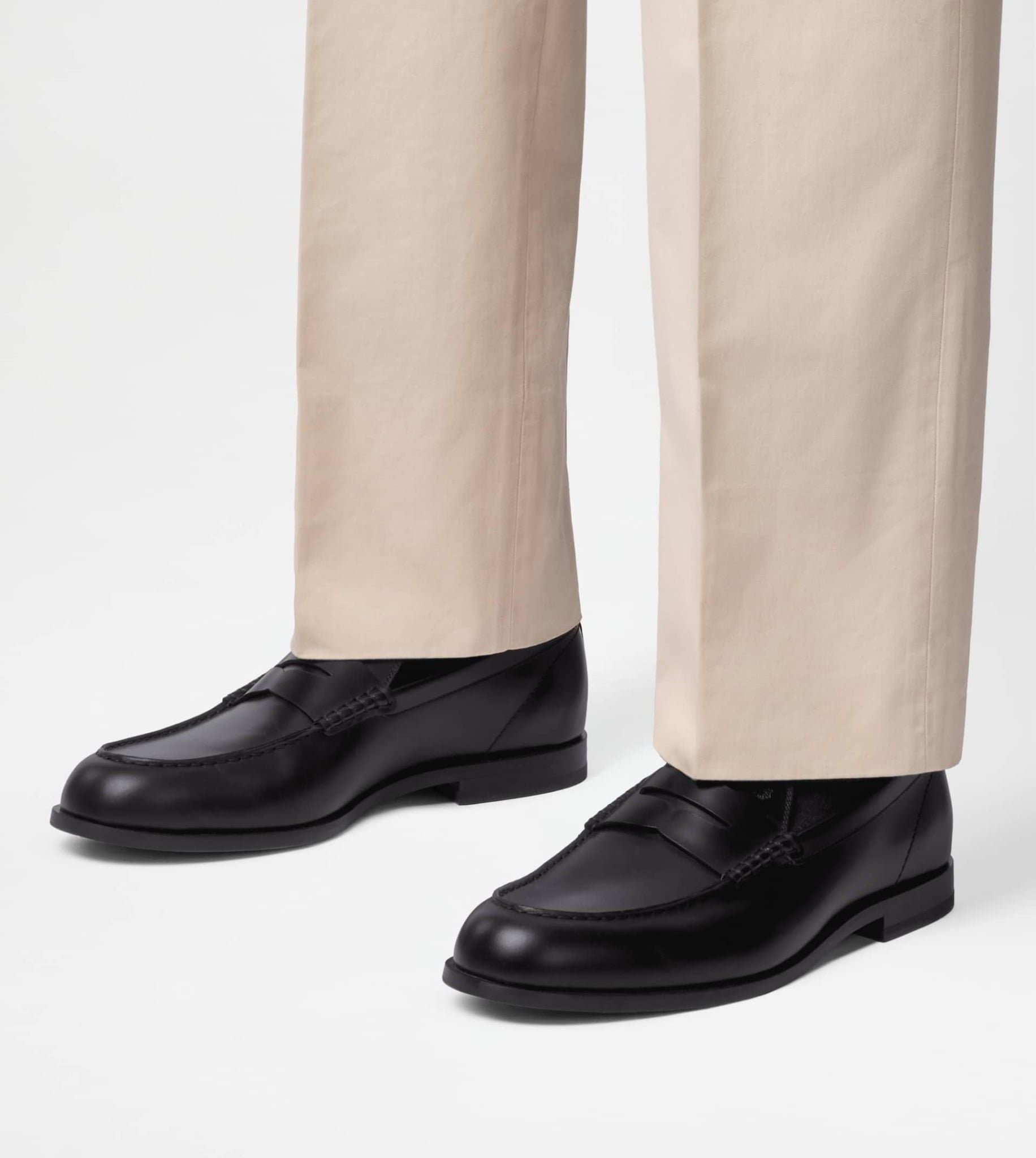  Giày Nam Tod's Loafers In Leather 'Black' 