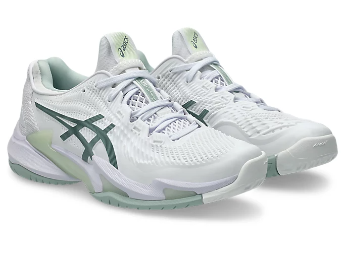  Giày Nữ Asics Court FF 3 'White Lichen Rock' 