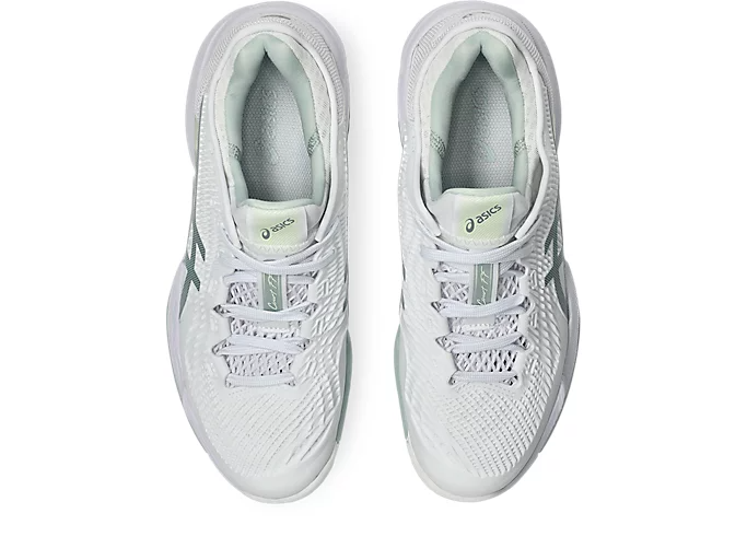  Giày Nữ Asics Court FF 3 'White Lichen Rock' 