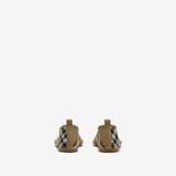  Giày Nữ Burberry Check Knit Baby Ballerinas 'Sand' 