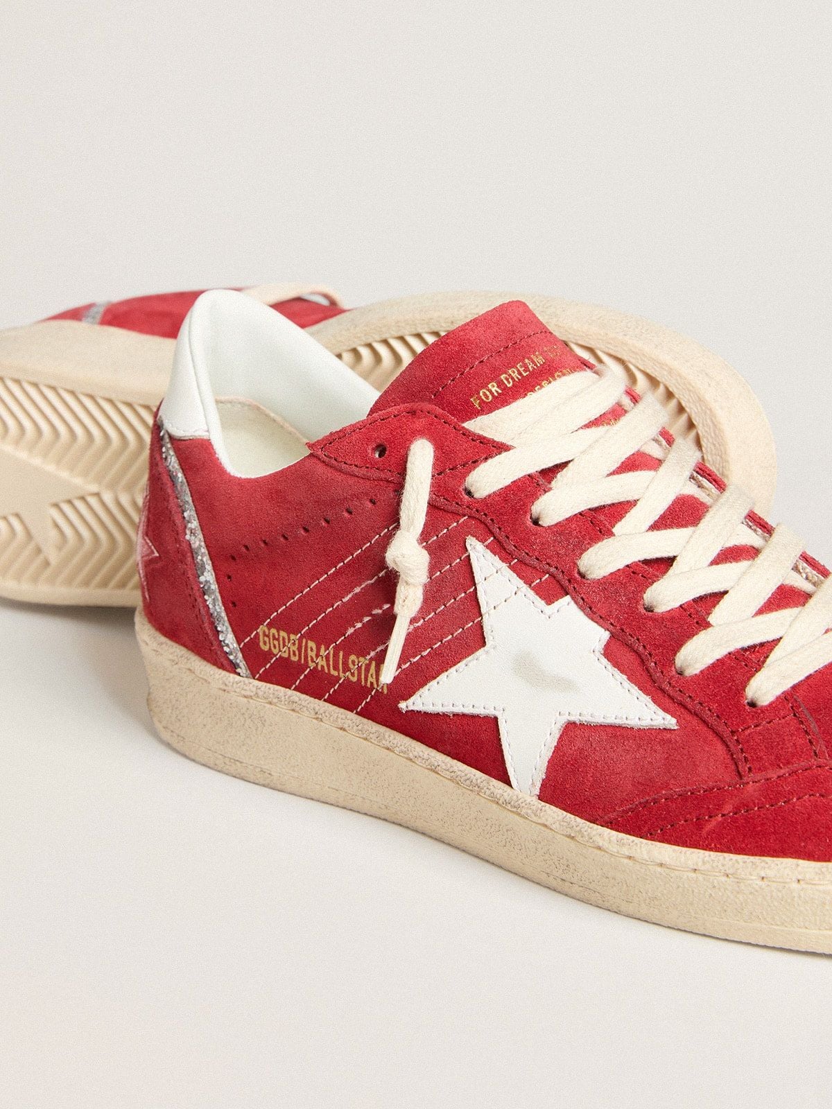  Giày Nữ Golden Goose Ball Star 'Red' 