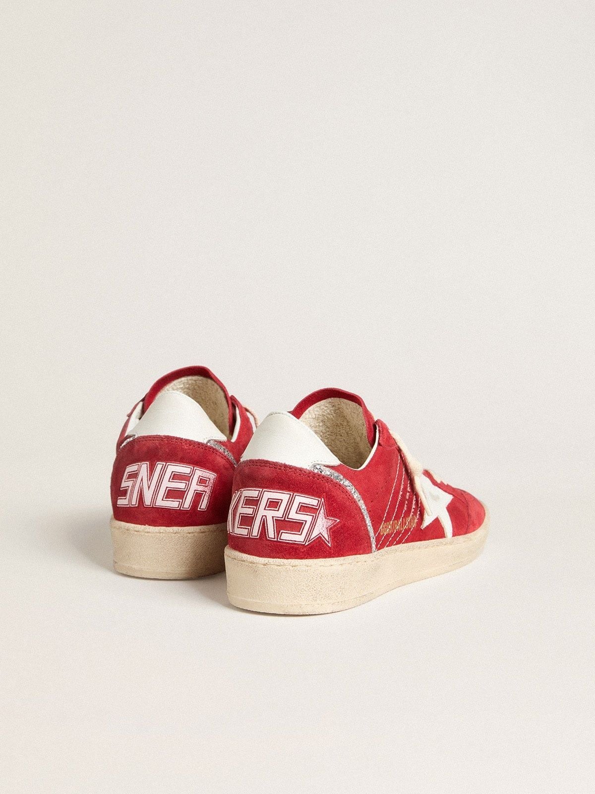  Giày Nữ Golden Goose Ball Star 'Red' 