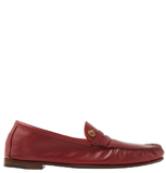  Giày Nữ Versace Guanto Moccassins 'Red' 