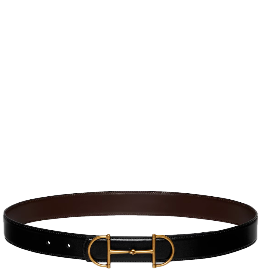  Thắt Lưng Nam Gucci Reversible Belt 'Black' 