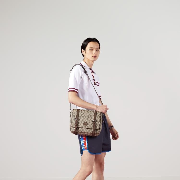  Túi Gucci Medium Messenger GG Bag 'Beige' 