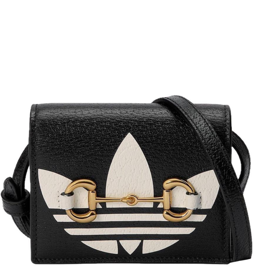  Túi Gucci x Adidas Small Square Bag 'Black' 