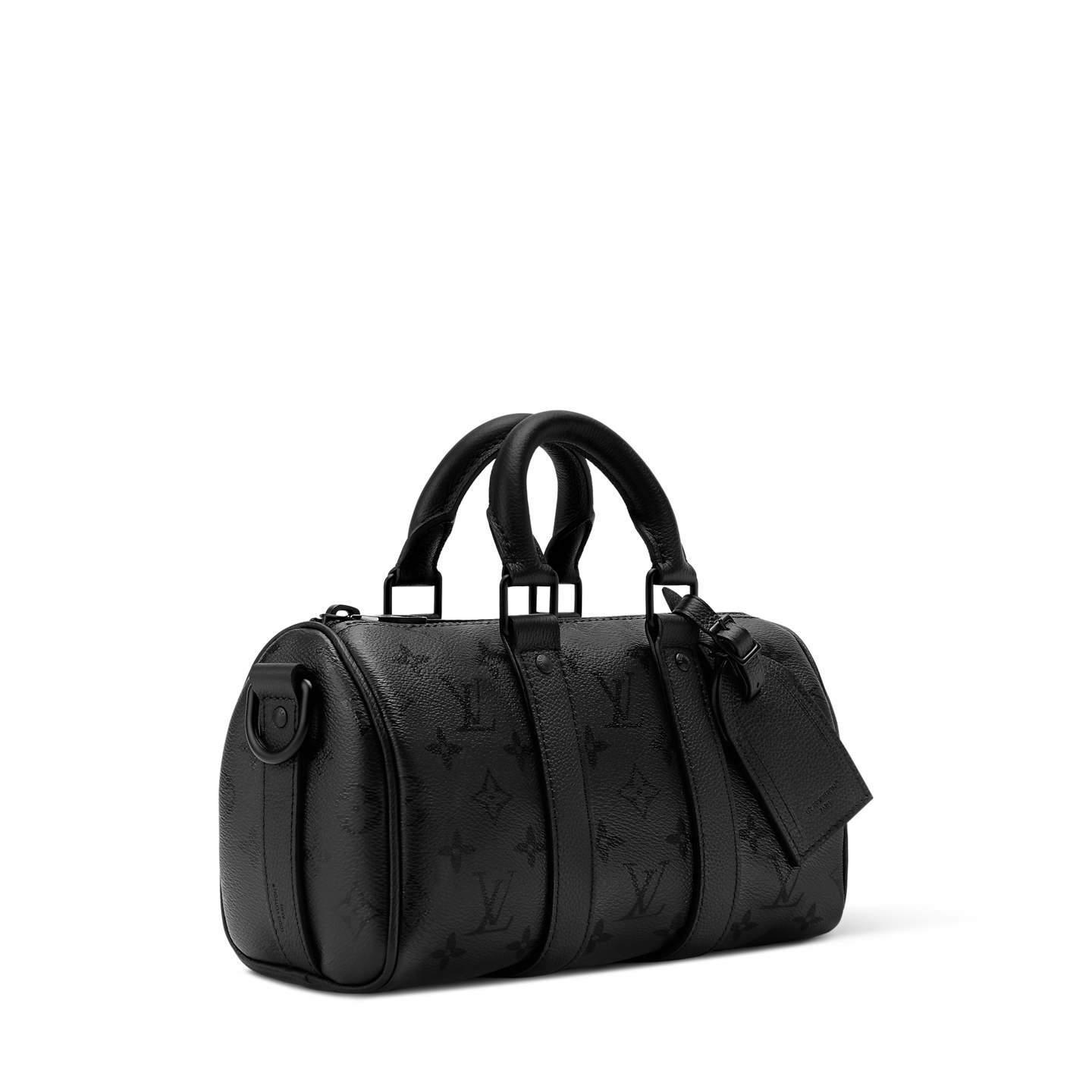  Túi Louis Vuitton Keepall Bandoulière 25 Bag 'Black' 
