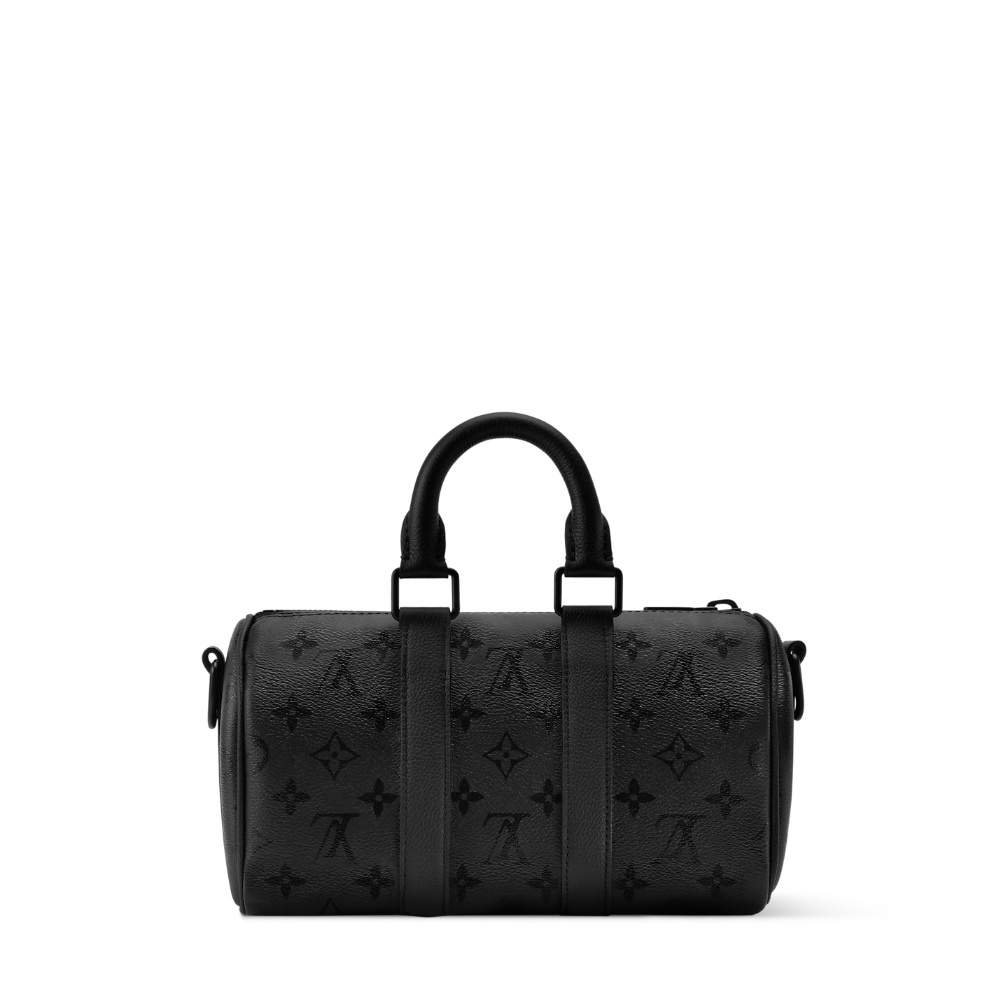  Túi Louis Vuitton Keepall Bandoulière 25 Bag 'Black' 