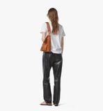  Túi MCM Aren Sling In Recycled Nylon 'Cognac' 