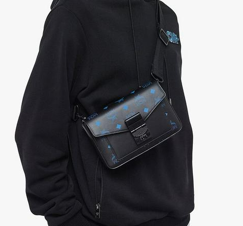  Túi MCM Millie Crossbody Splash Logo 'Black' 