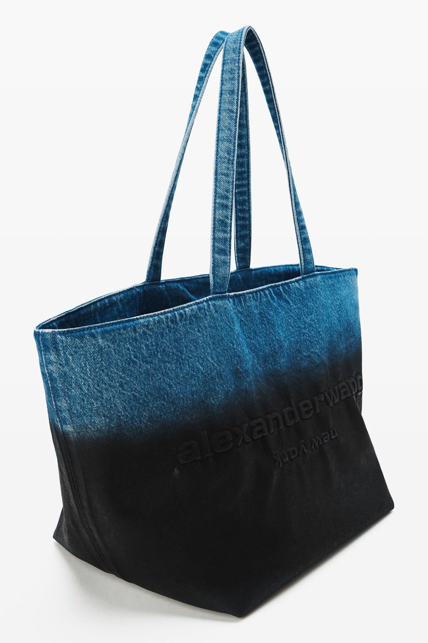  Túi Nữ Alexander Wang Punch Tote 'Blue Black' 