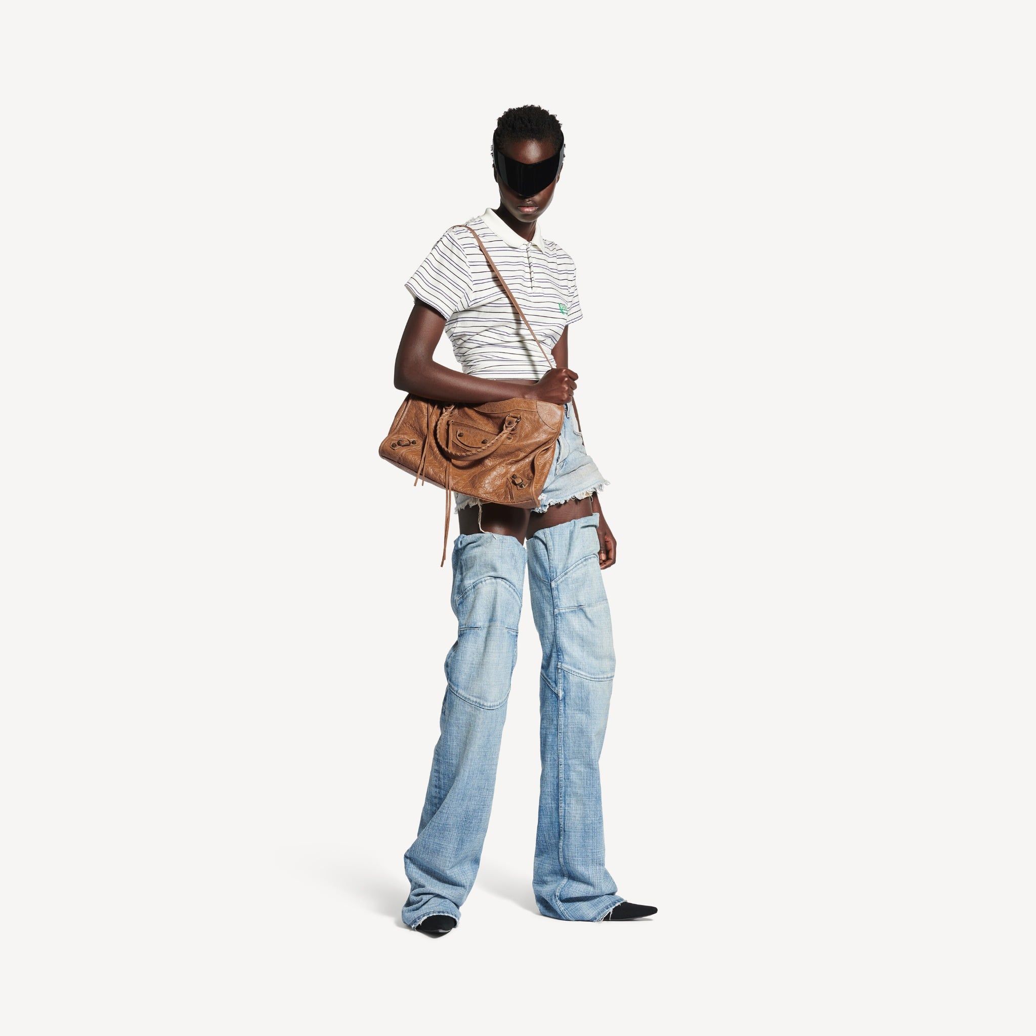  Túi Nữ Balenciaga Le City Bag Medium 'Camel' 