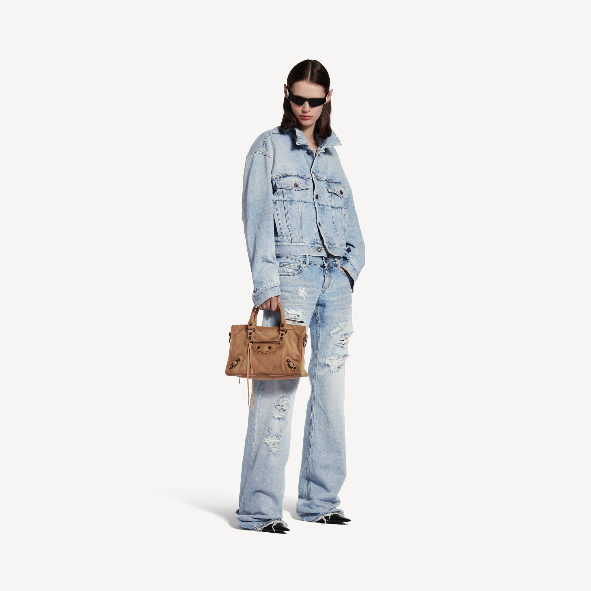  Túi Nữ Balenciaga Le City Bag Small 'Camel' 