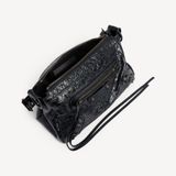  Túi Nữ Balenciaga Le City Moto Mini 'Black' 