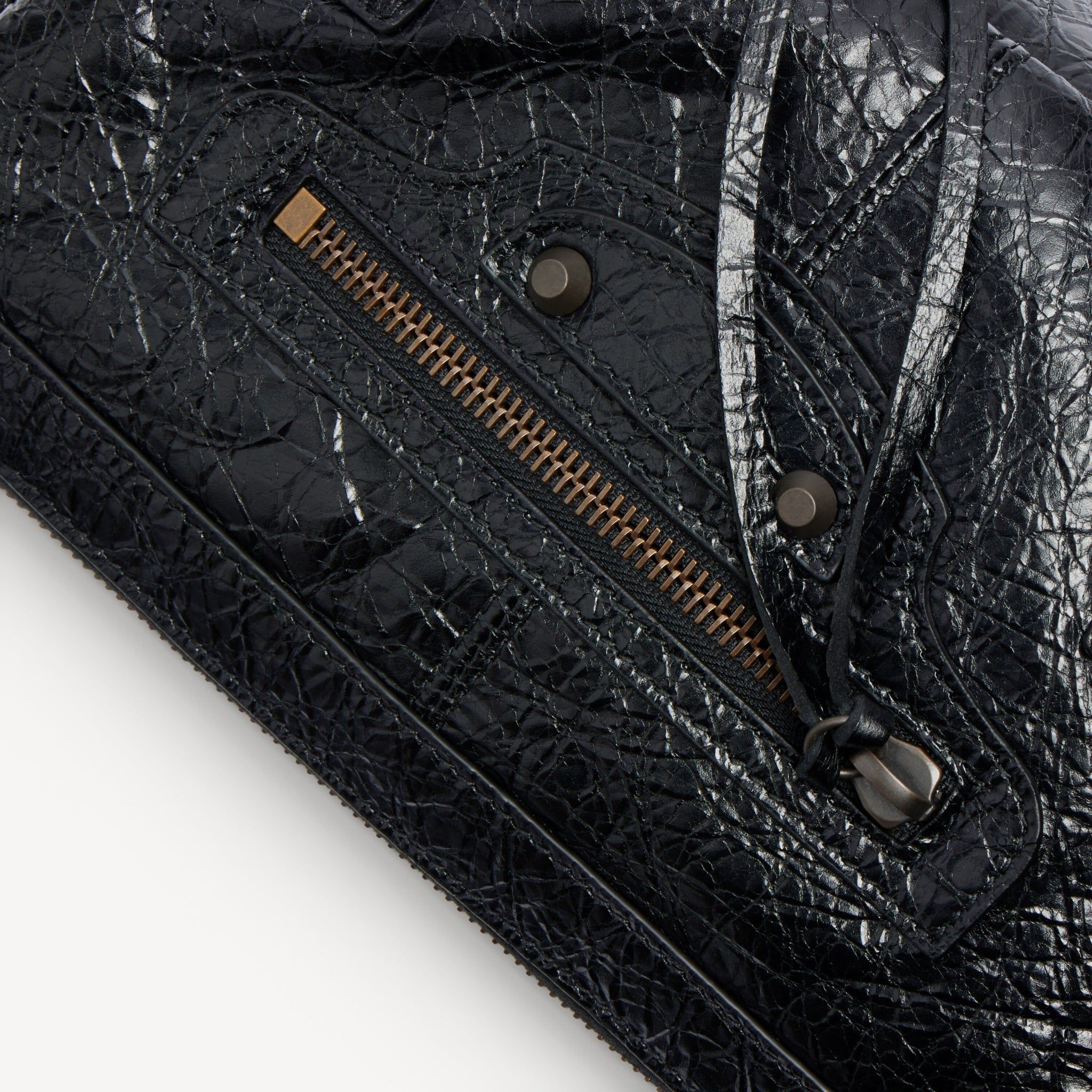  Túi Nữ Balenciaga Le City Moto Mini 'Black' 