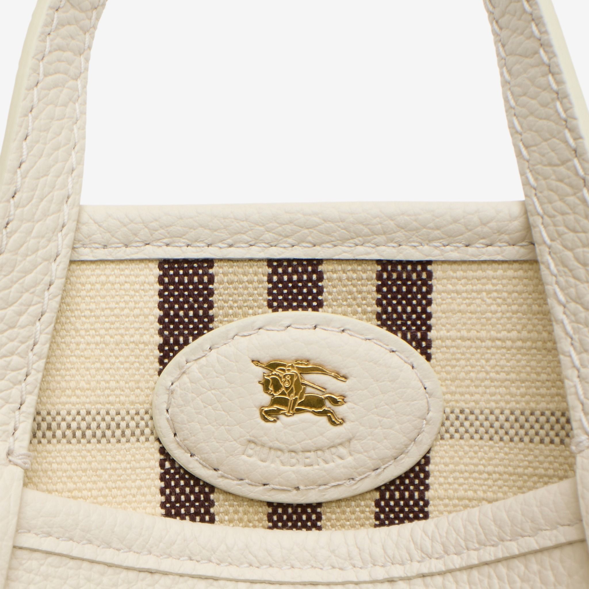  Túi Nữ Burberry Mini Bloomsbury Tote 'Light Beige' 