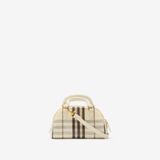  Túi Nữ Burberry Mini Highlands Bowling Bag​ 'Beige' 