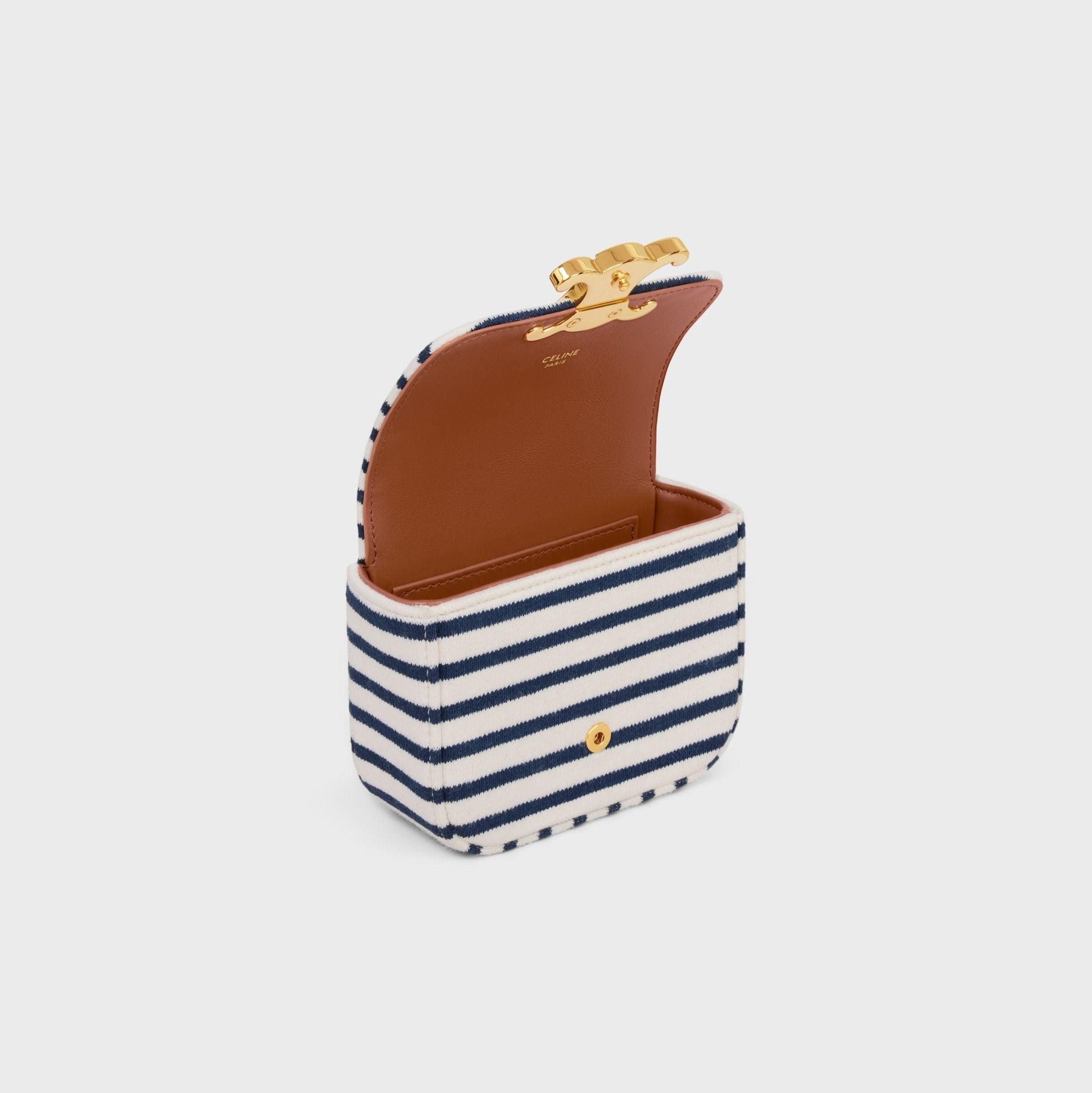  Túi Nữ Celine Mini Chain Claude 'Navy White' 