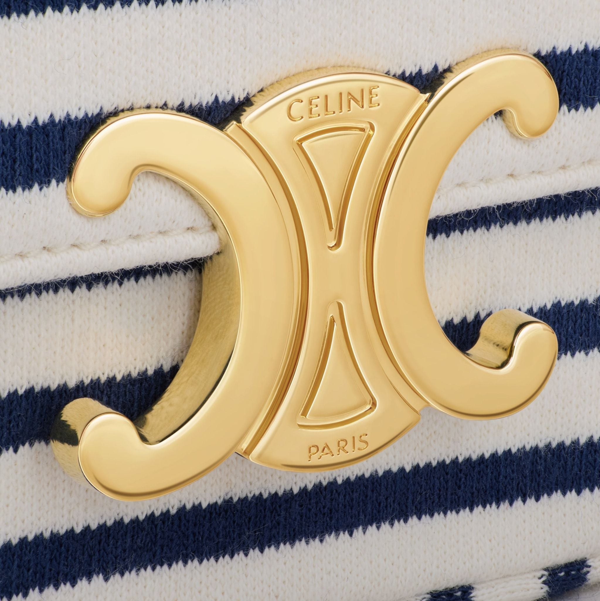  Túi Nữ Celine Mini Chain Claude 'Navy White' 