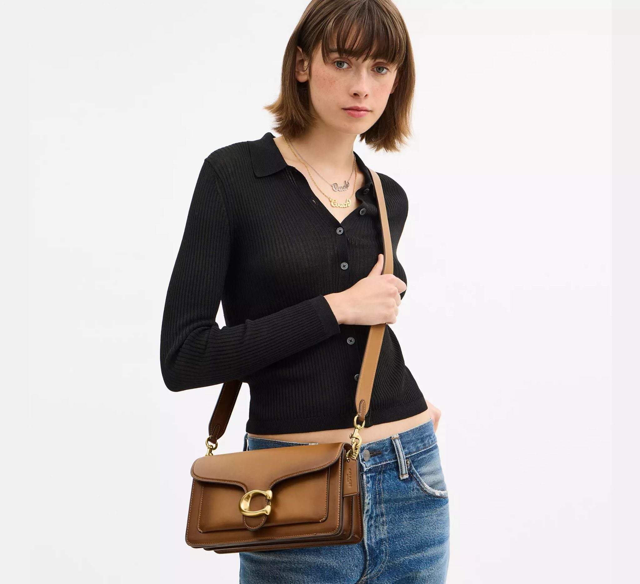  Túi Nữ Coach Tabby Shoulder Bag 26 'Honey Brown' 