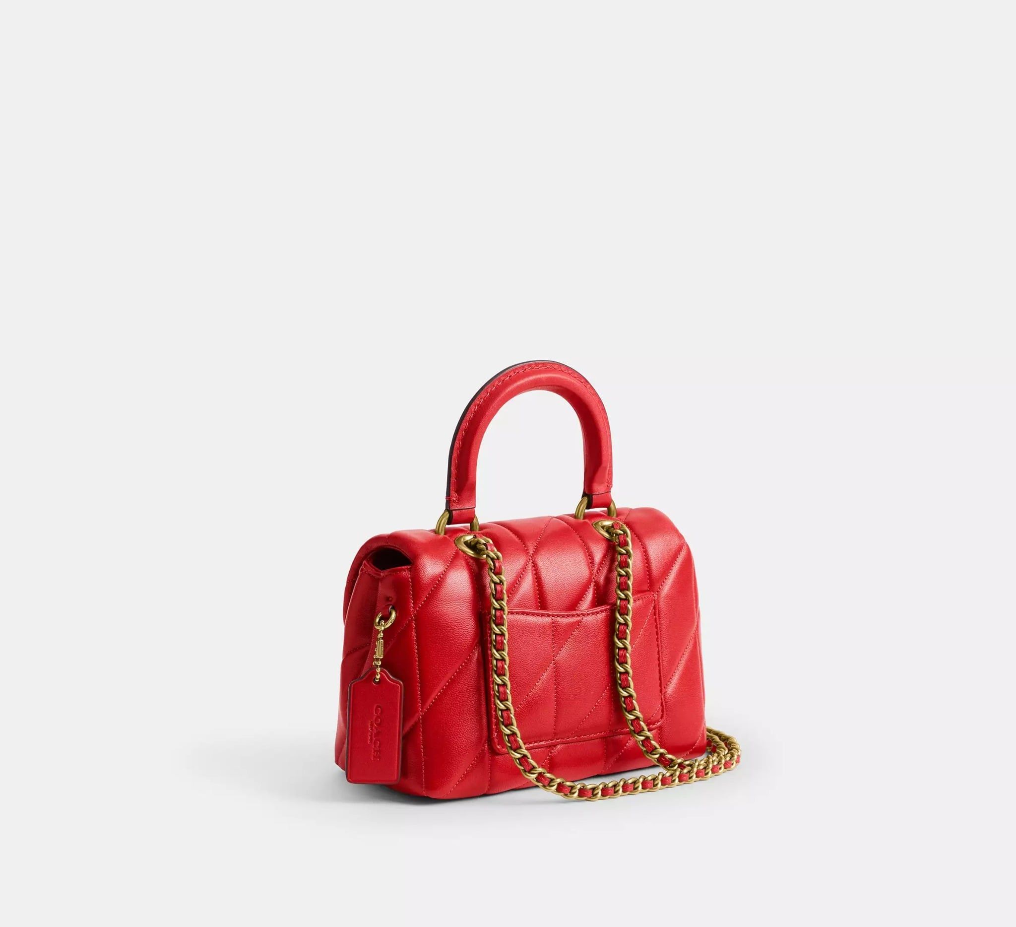  Túi Nữ Coach Tabby Top Handle Bag 'Candy Apple' 
