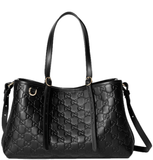  Túi Nữ Gucci Emblem Medium Tote Bag 'Black' 