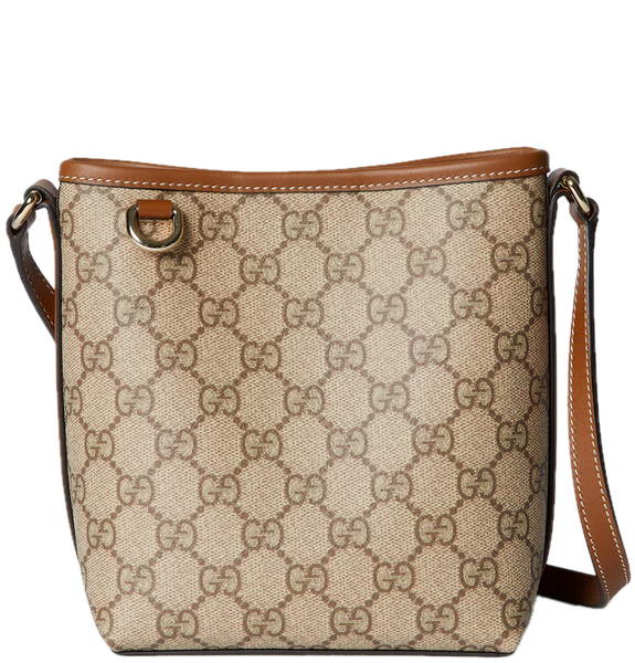  Túi Nữ Gucci Emblem Nano Bucket Bag 'Beige' 