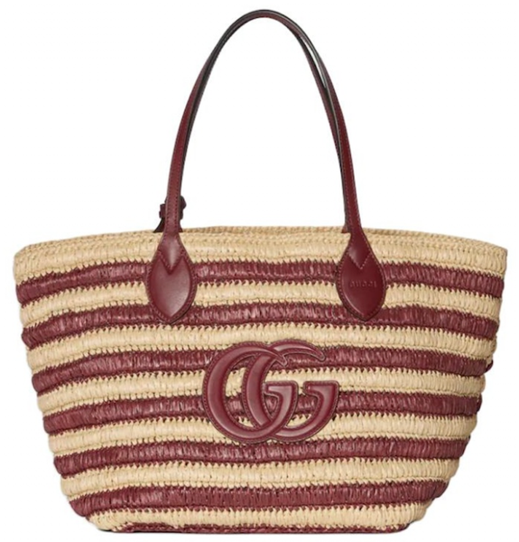 Túi Nữ Gucci Medium Tote Bag 'Rosso Ancora' 