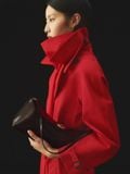  Túi Nữ Jacquemus The Ovalo Clutch 'Brown' 