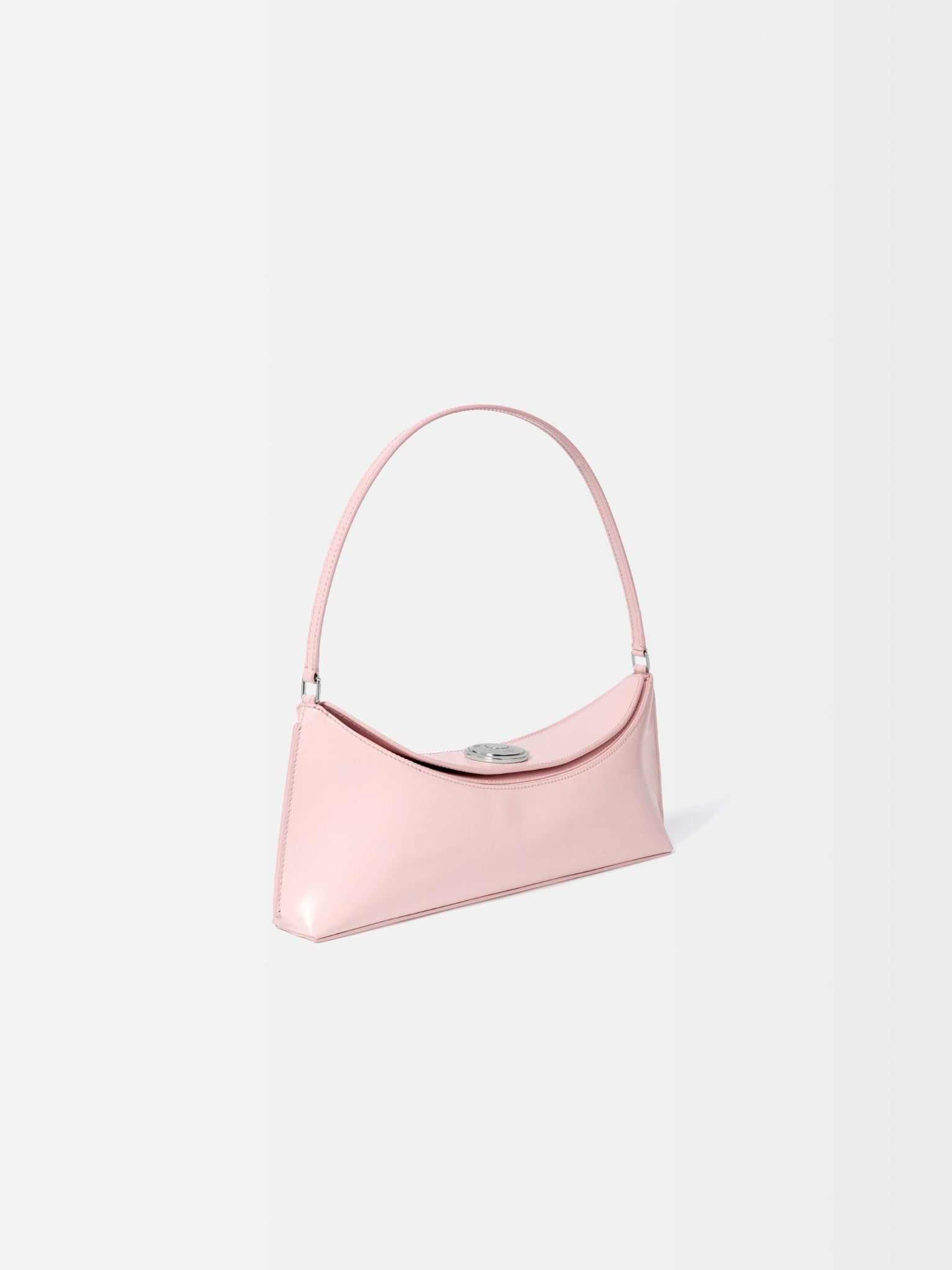  Túi Nữ Jacquemus The Ovalo Clutch 'Pink' 
