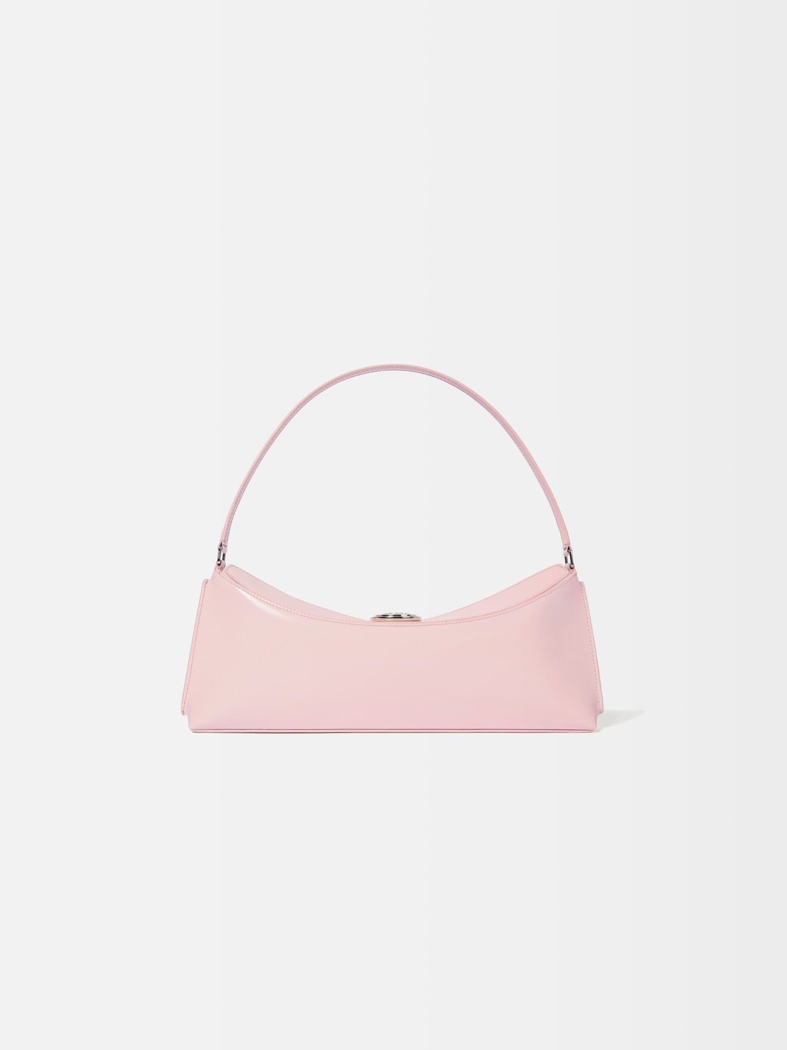  Túi Nữ Jacquemus The Ovalo Clutch 'Pink' 