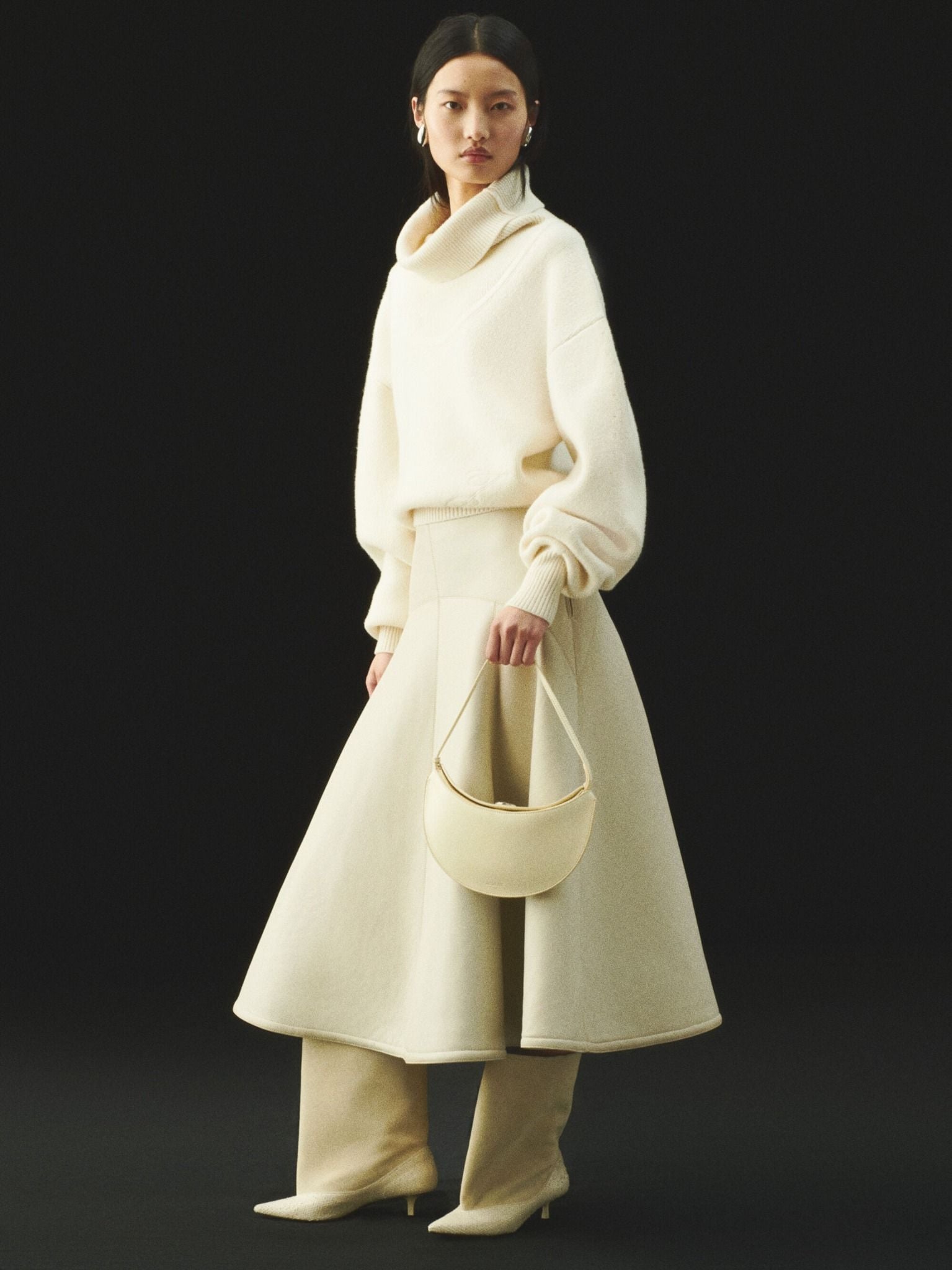  Túi Nữ Jacquemus The Small Ovalo 'Yellow' 