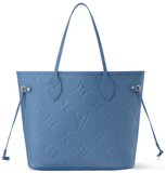  Túi Nữ Louis Vuitton Neverfull MM Tote Bag 'Bleu Jean' 