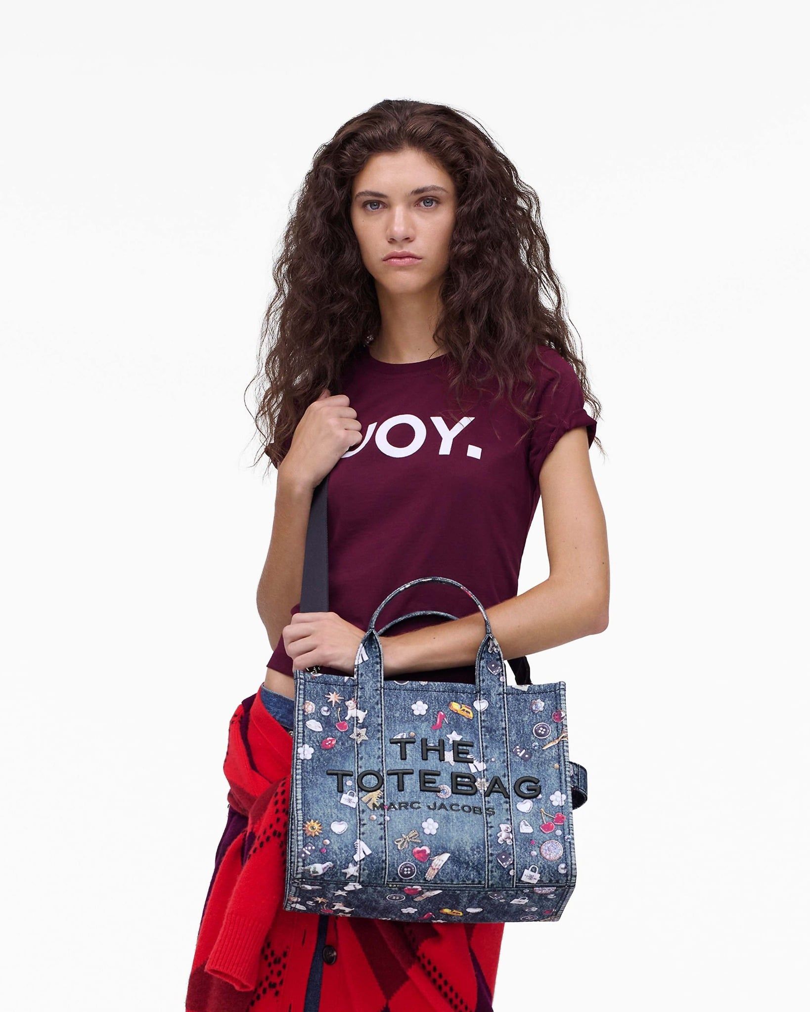  Túi Nữ Marc Jacobs Medium Tote Bag 'Denim' 