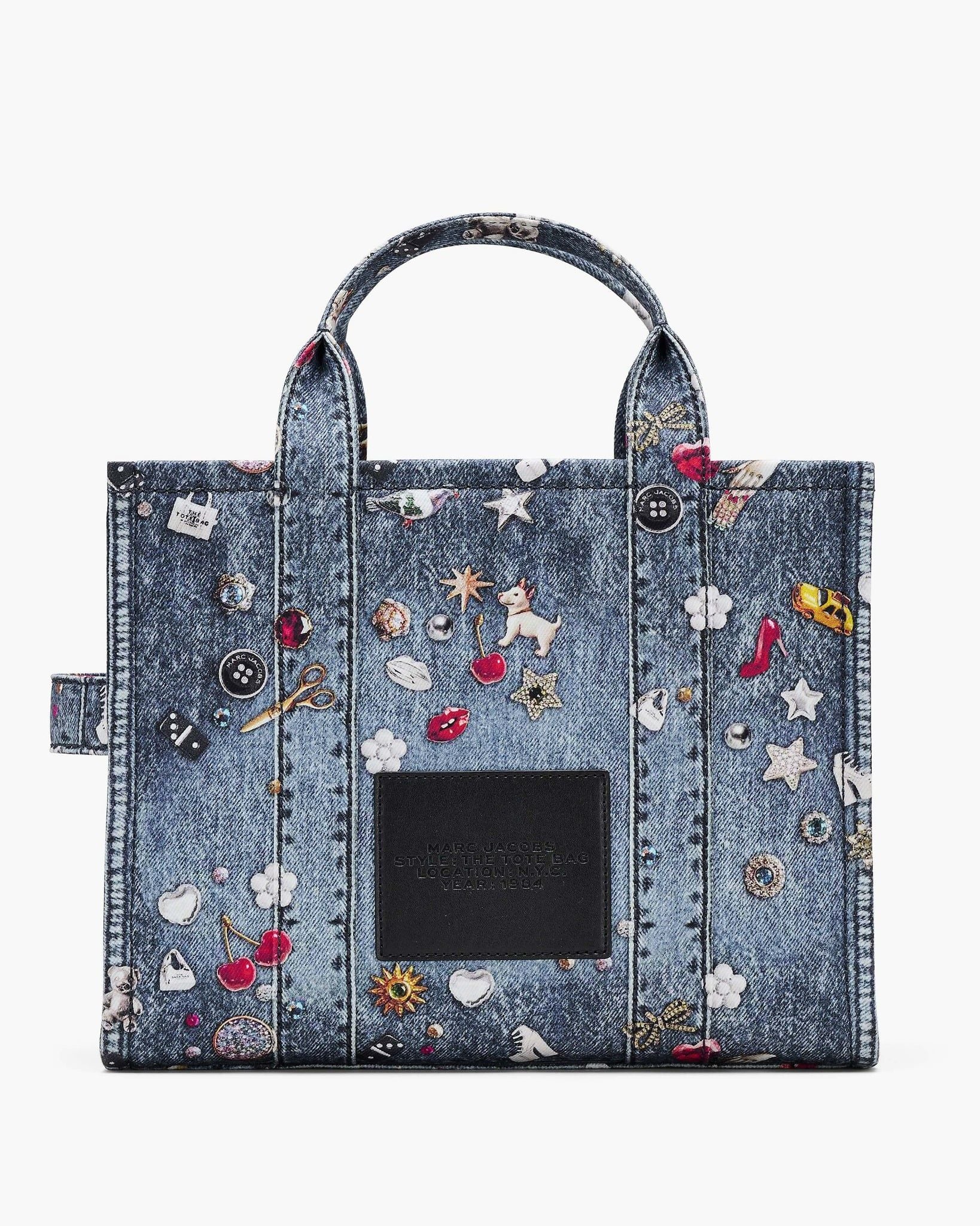  Túi Nữ Marc Jacobs Medium Tote Bag 'Denim' 