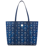  Túi Nữ MCM Toni Top-Zip Shopper 'Blue Visetos' 