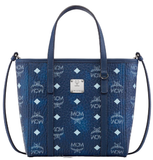  Túi Nữ MCM Toni Top-Zip Shopper 'Blue Visetos' 
