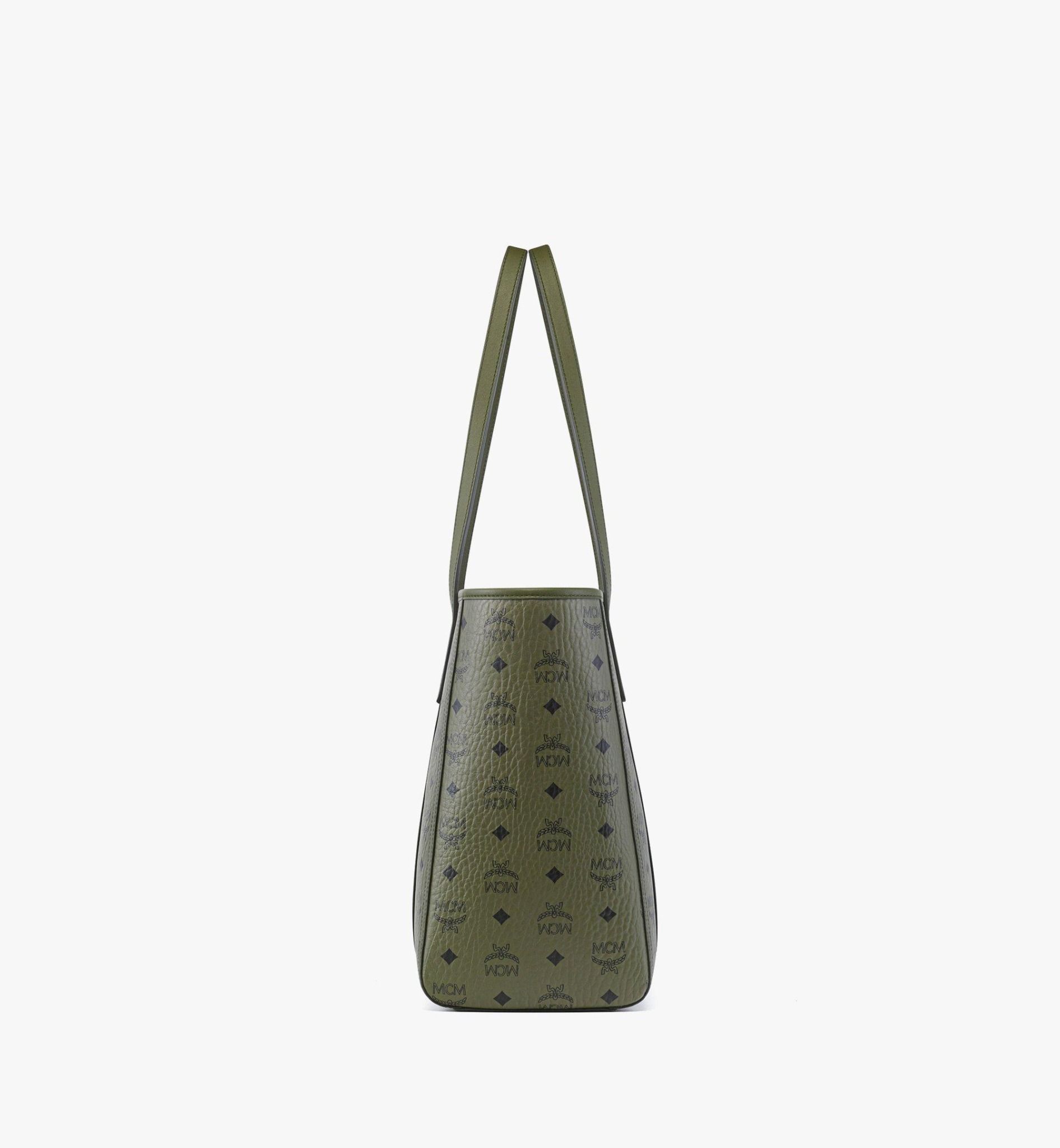  Túi Nữ MCM Toni Top-Zip Shopper 'Khaki Moss' 