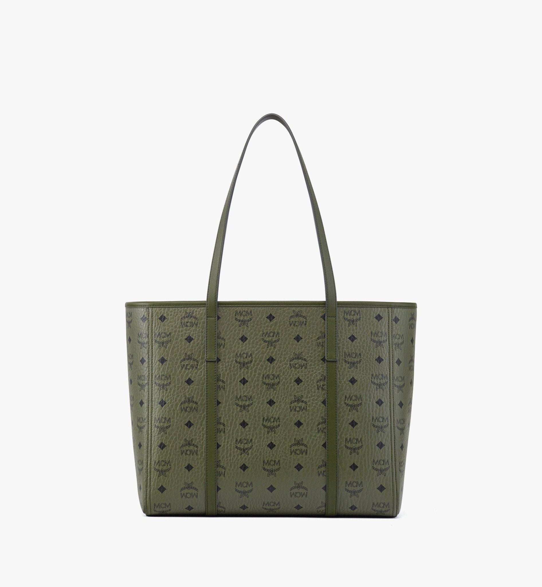  Túi Nữ MCM Toni Top-Zip Shopper 'Khaki Moss' 