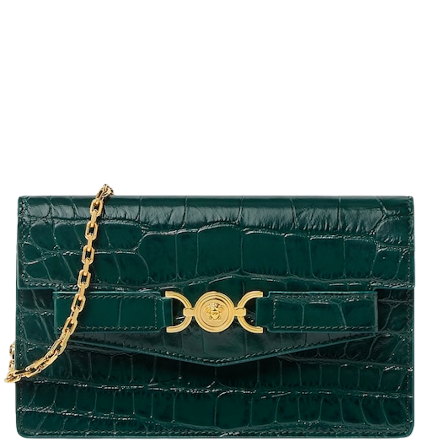  Túi Nữ Versace Medusa 95 Clutch 'Green' 