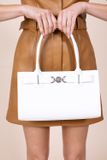  Túi Nữ Versace Medusa 95 Tote 'White' 
