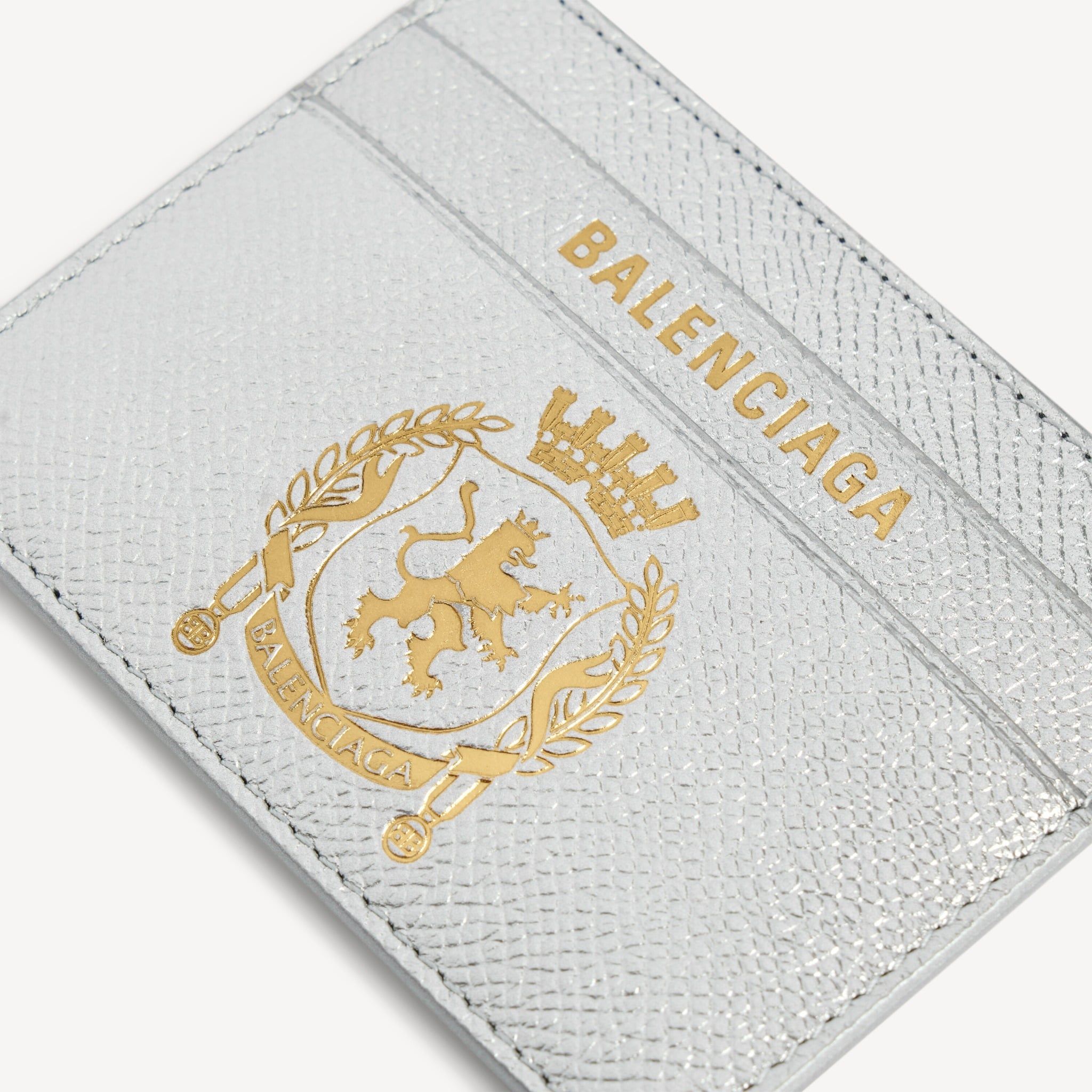  Ví Balenciaga Passport Card Holder 'Silver' 