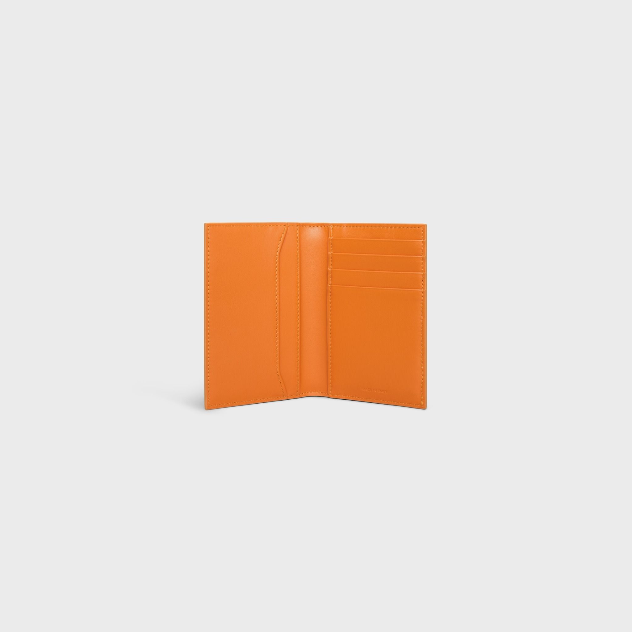  Ví Celine Vertical Card Holder 'Fluo Orange' 