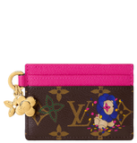  Ví Louis Vuitton LV Charms Card Holder 'Frozen Orchid' 