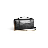  Ví Nữ Balenciaga Hourglass Pochette 'Black' 