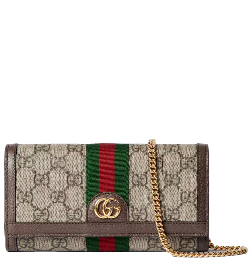  Ví Nữ Gucci Ophidia Wallet On Chain 'Beige' 