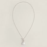  Vòng Cổ Hermes Amulettes Kelly Pendant 'Silver' 