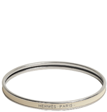  Vòng Tay Nữ Hermes Uni Bangle 'Crème Palladium' 