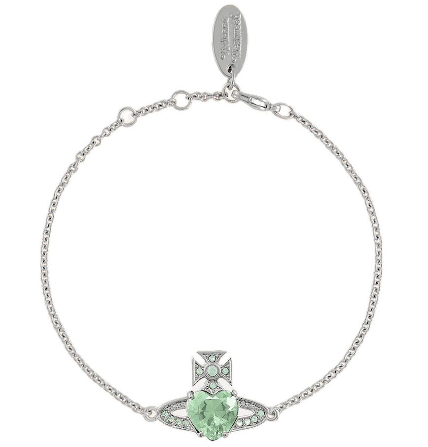  Vòng Tay Nữ Vivienne Westwood Ariella 'Green' 